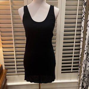 Black Sleeveless Tank Top